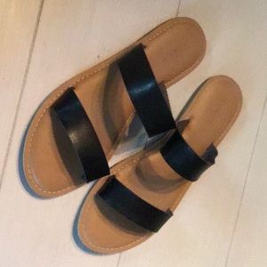 Old Navy Women’s Sandals, Black, size 8